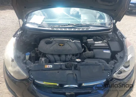 2012 Hyundai Elantra Limited (Ulsan Plant) from USA, damaged, VIN KMHDH4AE6CU288742